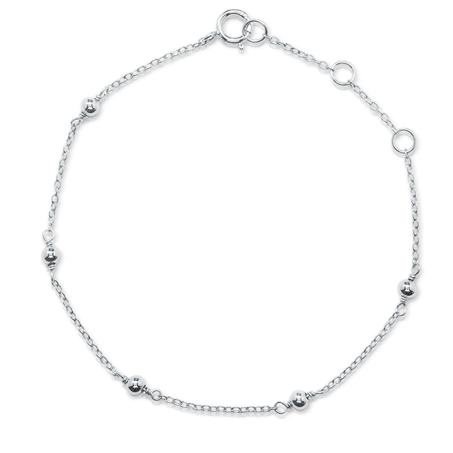 Minimalist Affair Silver Bracelet