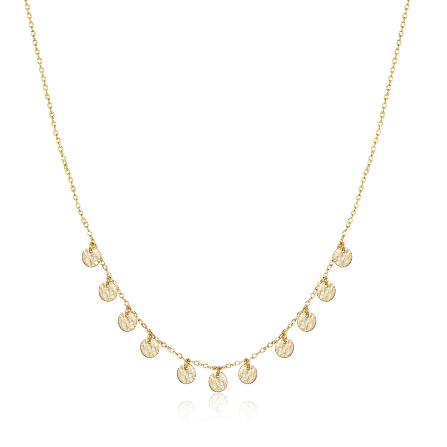 Dangling Coin Necklace