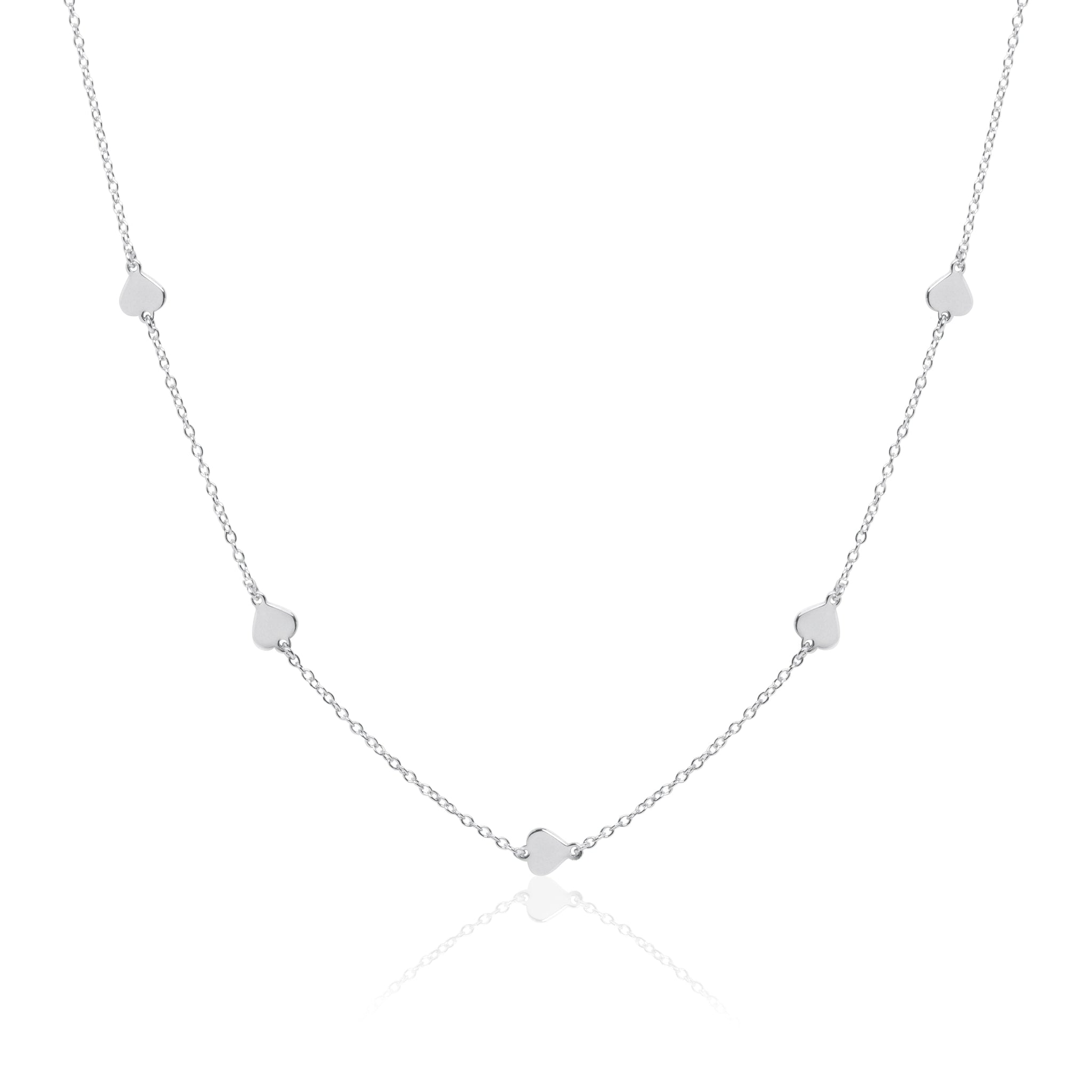 Love Silver Necklace