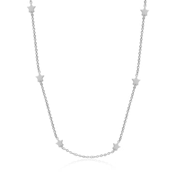 Make a Wish Silver Necklace