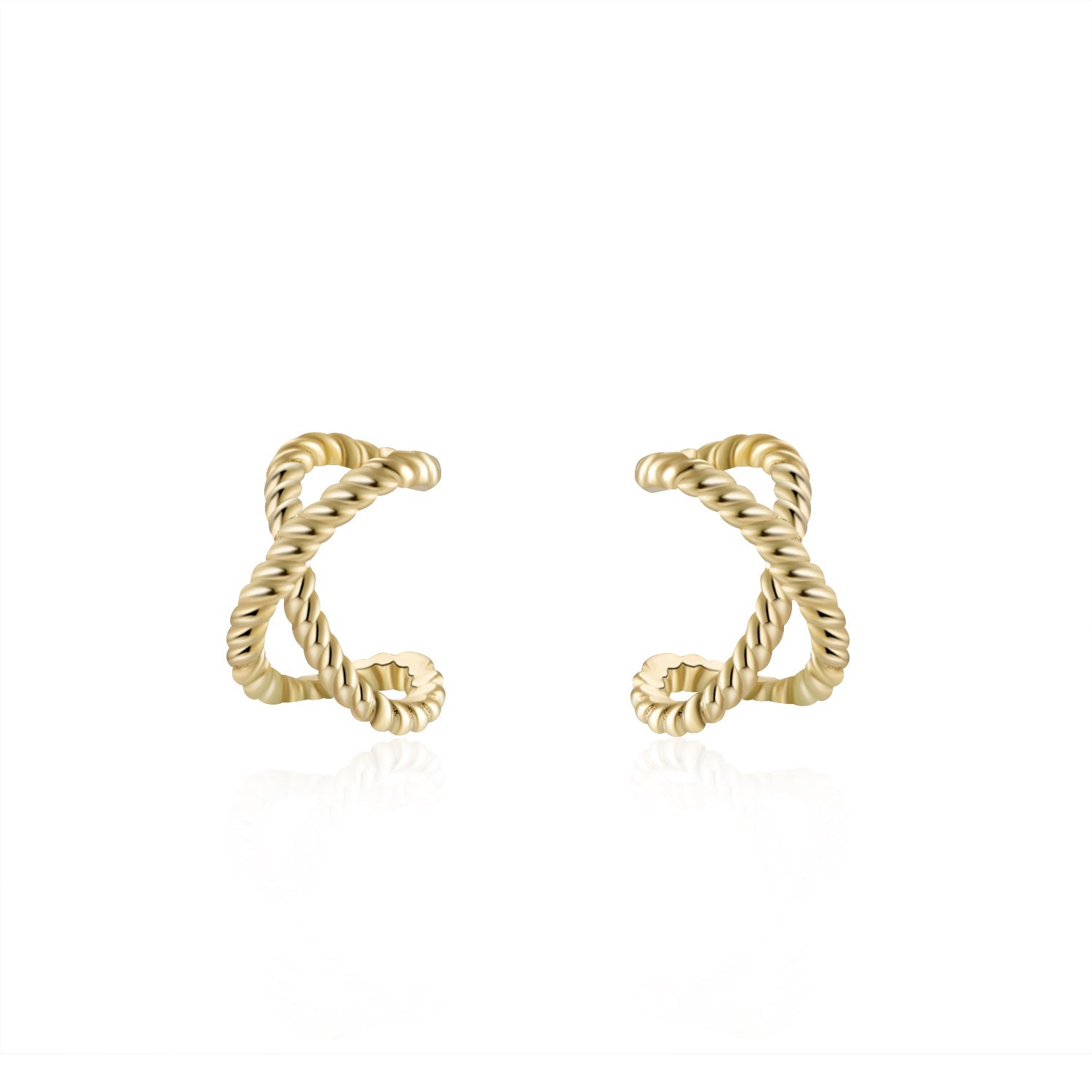 Criss Cross Cuffs Earring