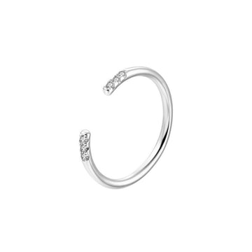 Open Mind Ring, Silver