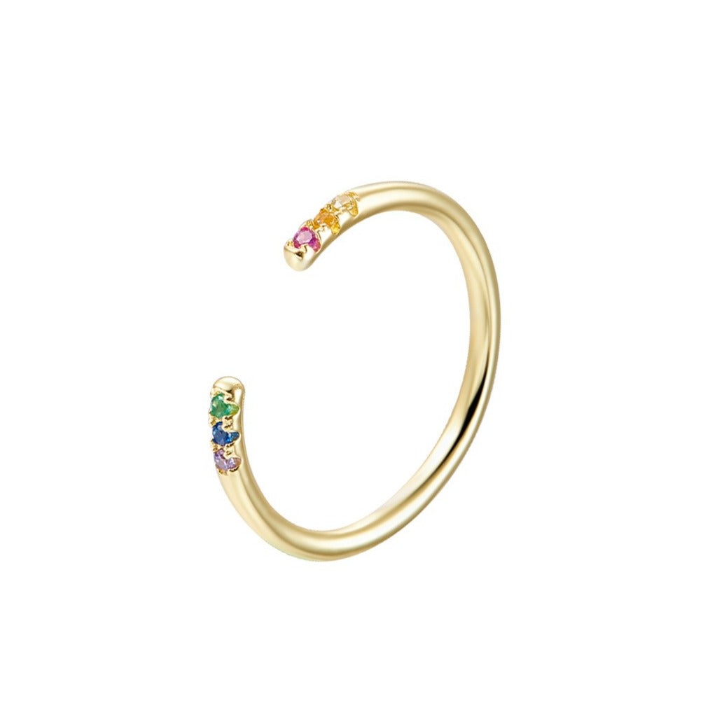 Rainbow Open Ring