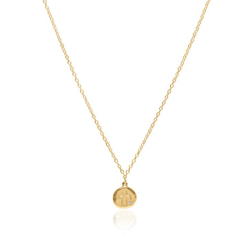 Cross Coin Necklace