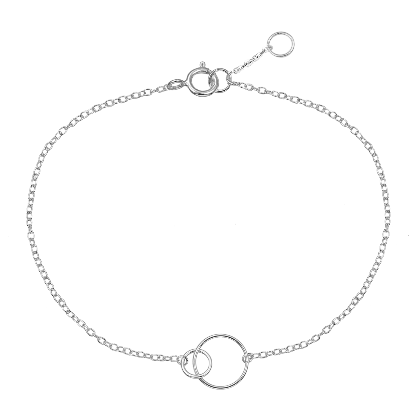Sisters Forever Silver Bracelet