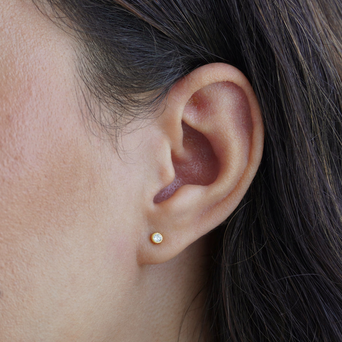 CZ Mini Stud Earring