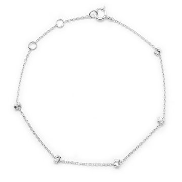No Bad Days Silver Bracelet