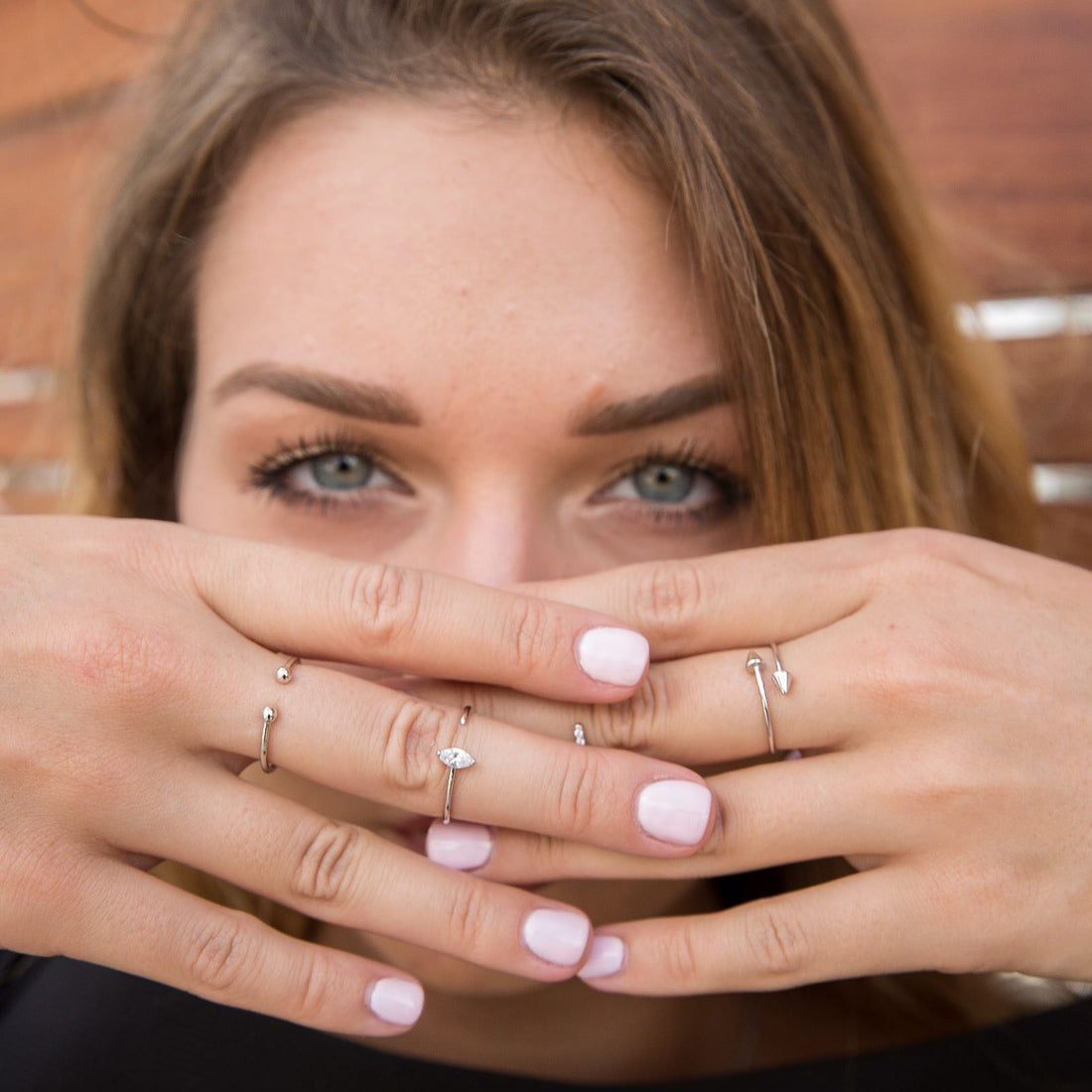 Simple Stacking Silver Ring