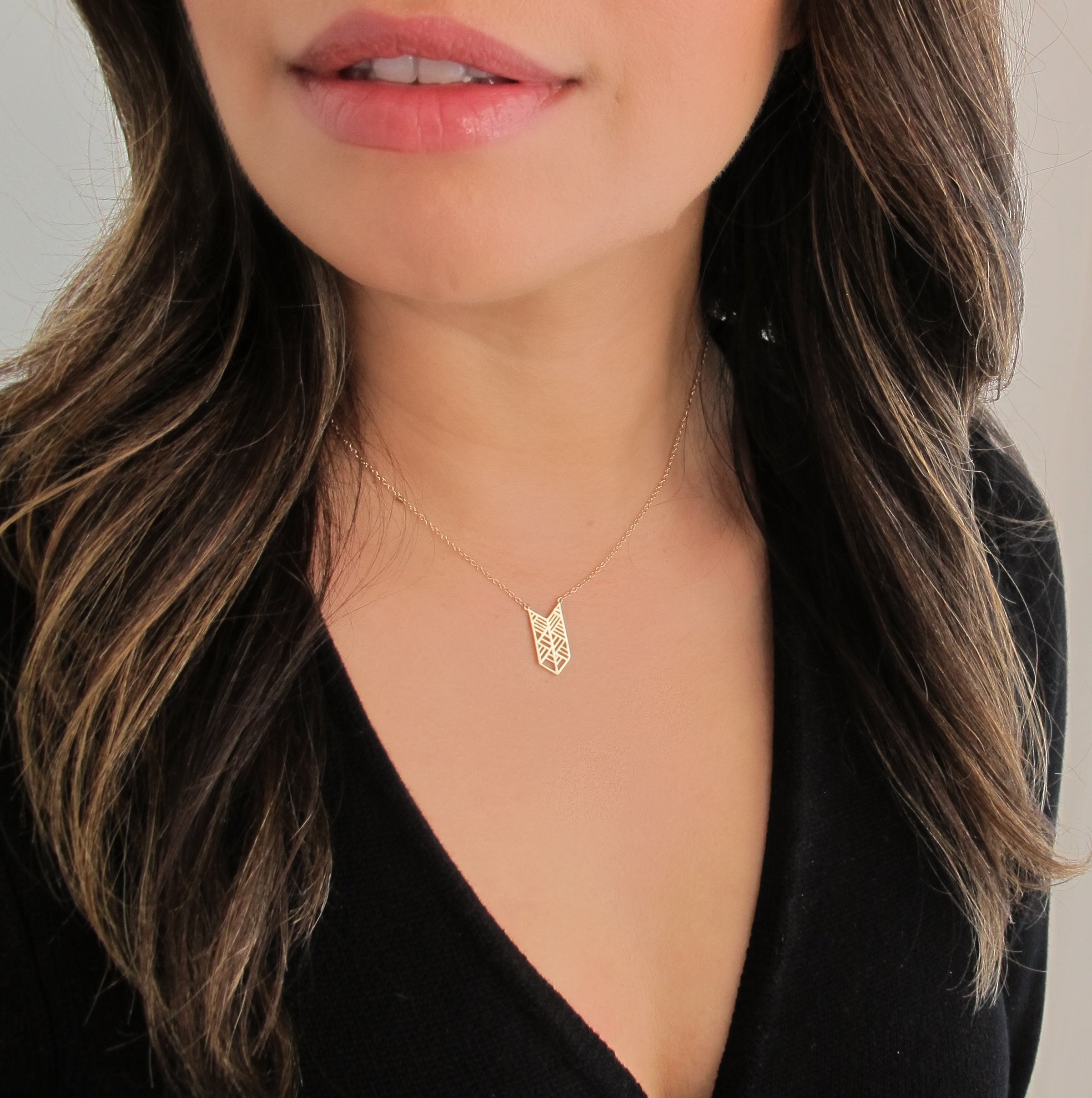 Chevron Layering Necklace